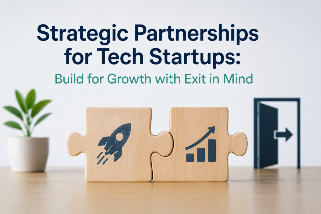 Strategic Partnerships for Tech Startups: Build for Growth with Exit in Mind
